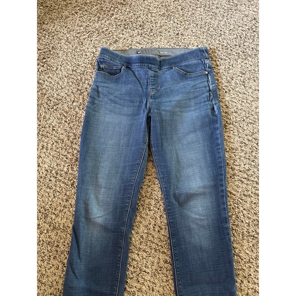 Lee's Women's Slim Fit Mid Rise Sculpture Skinny Jeans Size 8 - Picture 2 of 7